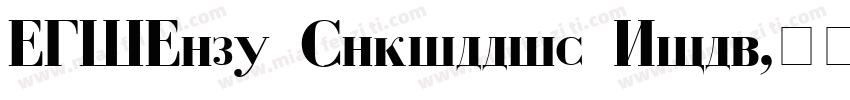 TUIType Cyrillic Bold字体转换